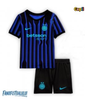 Inter Milan Echipament de Fotbal Replică 2025-26 Copii Acasa (+ Șorturi)